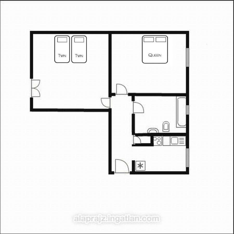 Smart Szallas Apartman Мишкольц Экстерьер фото